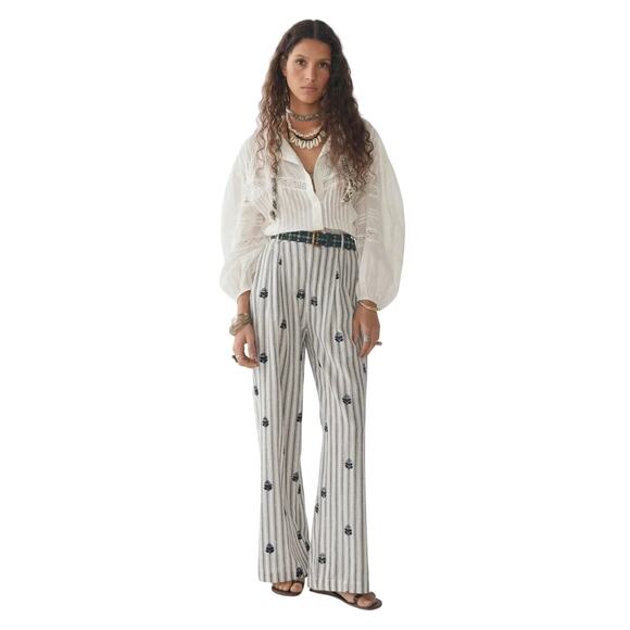 Mason Hotel Indira Pant - White/Blue
Stripes, size L - Picture 2 of 6